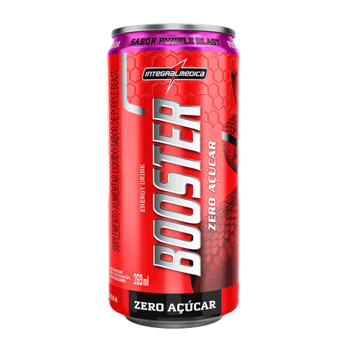 Booster Energy Drink Integralmedica 269ml - 6unid