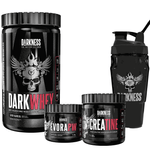 Dark-Whey-900g-Baunilha---Evora-Pw-Frutas-Amarelas-150g---Creatine-Darkness-300g---Coqueteleira-Darkness-1L