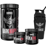 Dark-Whey-900g-Chocolate-maltado---Evora-Pw-Frutas-Amarelas-150g---Creatine-Darkness-300g---Coqueteleira-Darkness-1L