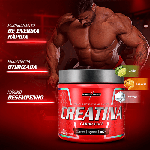 Creatina com Carboidrato 300g