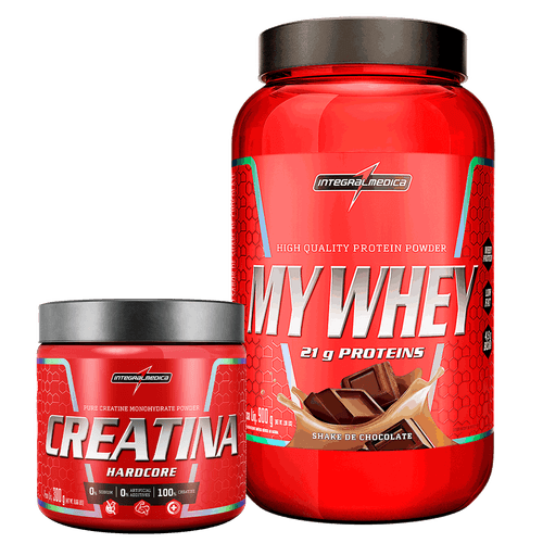 Promopack My Whey Chocolate 900g + Creatina 100% Pura 300g