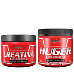 Creatina-Hardcore-150g---Huger-Pre-Treino-160g-Bubble-Gum