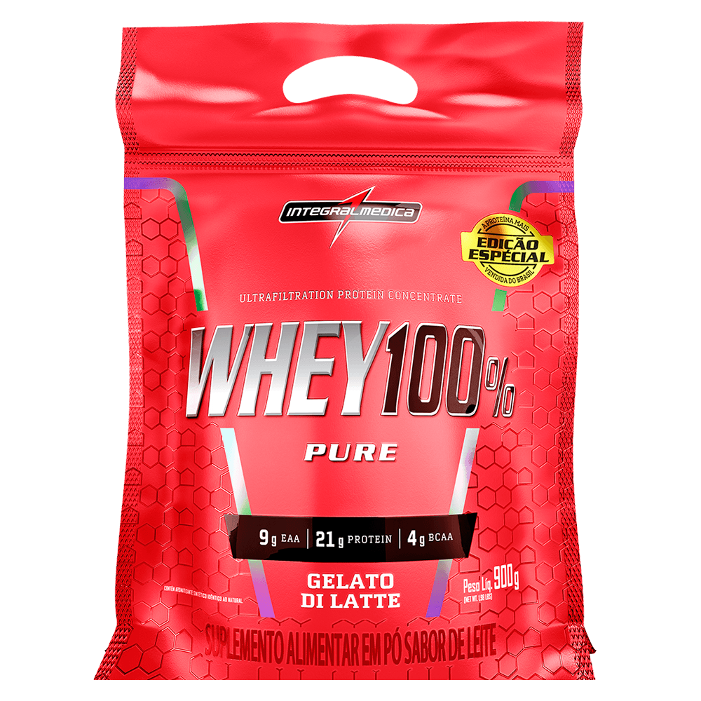 Whey Protein Concentrado Pouch 900g