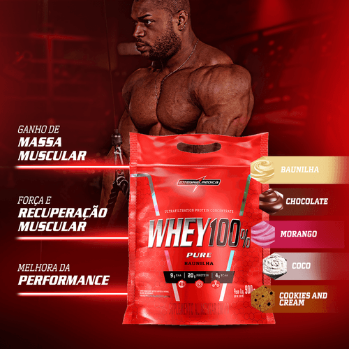 Whey Protein Concentrado Pouch 900g