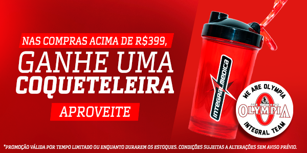 Ganhe Coqueteleira Integralmedica!
