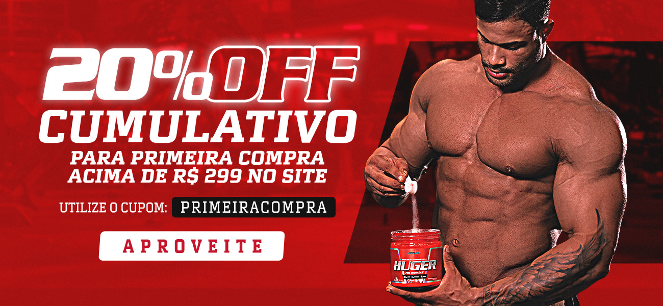 20% Off na primeira compra