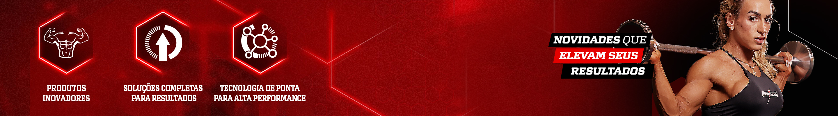 Dois atletas com o corpo definido, musculoso e segurando um shake de proteína da integral.