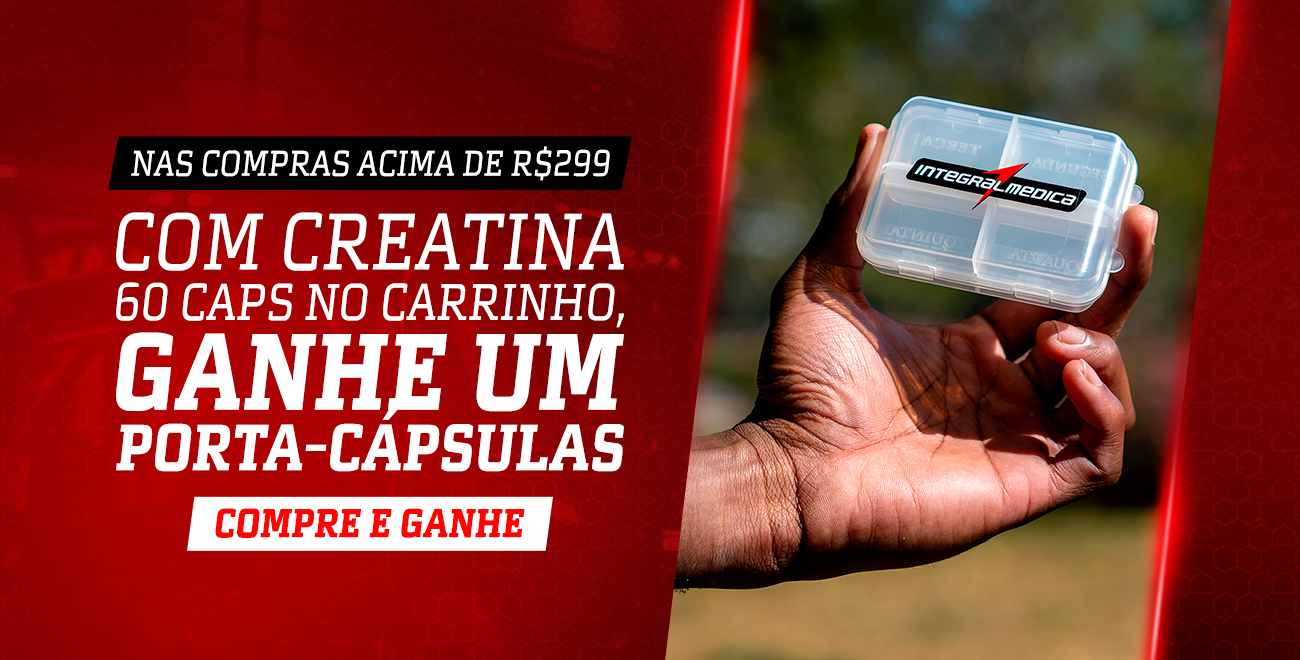GANHE UM PORTA-CÁPSULAS INTEGRALMEDICA 